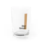 ふーじぇんのStay Simple. Water Glass :front