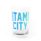 JIMOTO Wear Local Japanの伊丹市 ITAMI CITY Water Glass :front