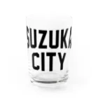 JIMOTOE Wear Local Japanの鈴鹿市 SUZUKA CITY Water Glass :front