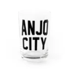 JIMOTOE Wear Local Japanの安城市 ANJO CITY Water Glass :front