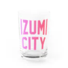 JIMOTOE Wear Local Japanの和泉市 IZUMI CITY Water Glass :front