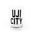 JIMOTOE Wear Local Japanの宇治市 UJI CITY Water Glass :front