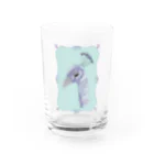 すとれんじショップのクジャク Water Glass :front