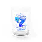 su.ka.m.artの流墨(ruzumi) Water Glass :front