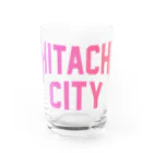 JIMOTO Wear Local Japanの日立市 HITACHI CITY Water Glass :front