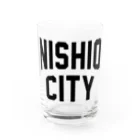 JIMOTOE Wear Local Japanの西尾市 NISHIO CITY Water Glass :front