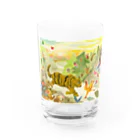 Hammy Pox (ハミーポックス）の狐借虎威 Water Glass :front