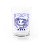 ぱち子。のちょっとレトロな鯛焼きにゃんこ。 Water Glass :front