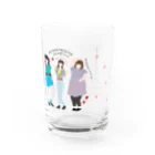 よしもと芸人オフィシャルショップのzakkaYOSHIMOTO 3時のヒロイン Water Glass :front