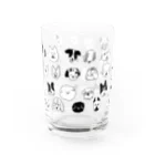 Pokopoko houseのいぬたち Water Glass :front