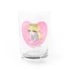 ゆうりんちゃんのＪＳちゃん Water Glass :front