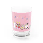 城下町にゃんこの会の猫パレード♪コラボグッズ Water Glass :front