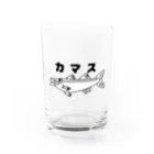 ねこねこうおのカマス兄貴 Water Glass :front