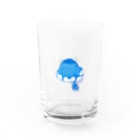 peppe3gouのイワトビペンギンのおしり Water Glass :front