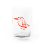 ◆だしのや◆のアカショウビントライバル Water Glass :front