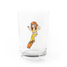 Sophie's storeのスケボー少女 Water Glass :front