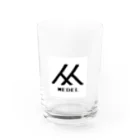 MedelBox™️ のメデル　ロゴマーク Water Glass :front