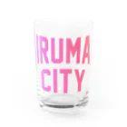 JIMOTOE Wear Local Japanの入間市 IRUMA CITY Water Glass :front