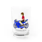 GREAT 7のバイク女子 Water Glass :front