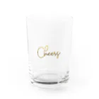 nykのcheers Water Glass :front