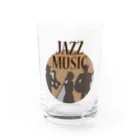 DRIPPEDのJAZZ MUSIC Water Glass :front