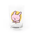 mozu-Illustrationのらピーちゃん Water Glass :front