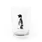 sen-no-momotsukuriのhanaペンギン グラス前面