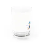 AtelierGluckのグリュックガールとカッツ　Lass dir Zeit Water Glass :front