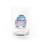 GUTARANS SHOPのタクシードライバー猫 Water Glass :front