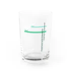 まいにち大変だけどほのぼのって大事のはぶらし Water Glass :front