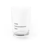 自由呑酒党のDatte Sukinandamono Sake Water Glass :front