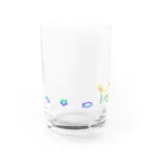 ヨルネコ🐱のげーみんぐねこ Water Glass :front