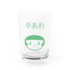 mizuno4444の幸あれちゃん Water Glass :front