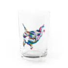 ｙ城の活力 Water Glass :front