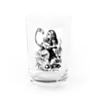 Als_shopの不思議の国のアリス Water Glass :front