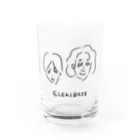 ELEKIBASS SHOPのエレキな2人 Water Glass :front