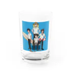 いしだの少年！ Water Glass :front