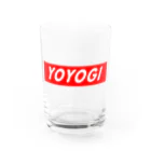 twentyonetwelveのYOYOGI ボックスロゴ Water Glass :front