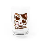 たたまるのおみせのEnjoy Tatamaru 透 Water Glass :front