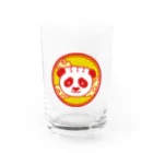 センバエミカの餃子熊猫　円 グラス前面