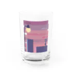 usaginの街灯 Water Glass :front