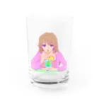 ヌケガケ☆ゆ〜らんのオトナサマ☆グラス Water Glass :front