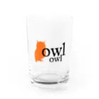 ごった煮商店のowlバード Water Glass :front