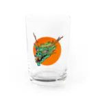 イエネコの龍 Water Glass :front