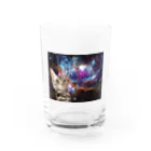 🥐🍞ちょきぷり🍞🥐のうちの宇宙猫 Water Glass :front