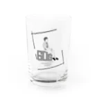 ねこ探知機の60年代レトロボーイ Water Glass :front