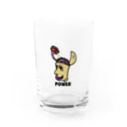 snaggedgorillaのPOWER Water Glass :front