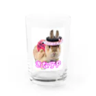 うさぎ３姉妹のきな子P グラス Water Glass :front