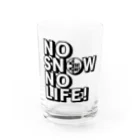 SKI NUT OFFICIAL SHOPのSKI NUT　NO SNOW NO LIFE グラス前面