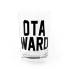 JIMOTOE Wear Local Japanの大田区 OTA WARD Water Glass :front